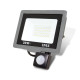 Купити Прожектор світлодіодний ONE LED ultra (ZY-TH18-30-S ) 30 Вт з датчиком руху. Системи безпеки для дому та офісу. Магазин RG-Group. Системи відеонагляду та охоронні сигналізації. Продаж та послуги встановлення