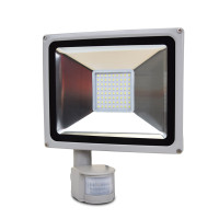 Купити LED-прожектор Lightwell LW-50W-220PIR з датчиком руху. Системи безпеки для дому та офісу. Магазин RG-Group. Системи відеонагляду та охоронні сигналізації. Продаж та послуги встановлення