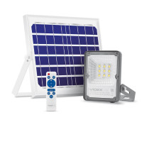 Купити LED-прожектор автономний сенсорний VIDEX 10W 5000K 3.2V 25742 (VL-FSO-205) з датчиком руху. Системи безпеки для дому та офісу. Магазин RG-Group. Системи відеонагляду та охоронні сигналізації. Продаж та послуги встановлення