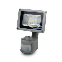 Купити LED-прожектор Lightwell LW-10W-220PIR з датчиком руху. Системи безпеки для дому та офісу. Магазин RG-Group. Системи відеонагляду та охоронні сигналізації. Продаж та послуги встановлення