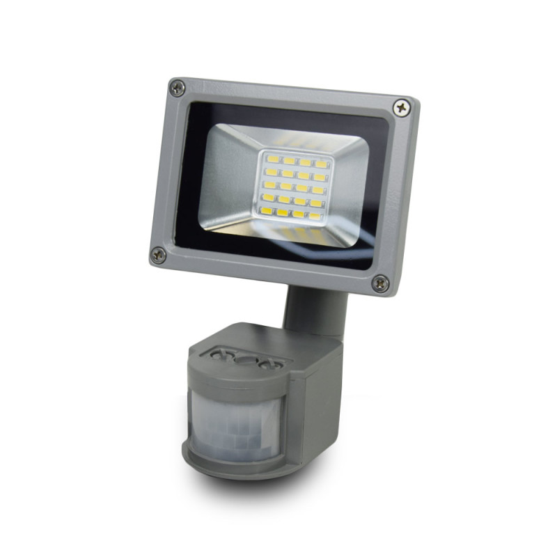 Купити LED-прожектор Lightwell LW-10W-220PIR з датчиком руху. Системи безпеки для дому та офісу. Магазин RG-Group. Системи відеонагляду та охоронні сигналізації. Продаж та послуги встановлення
