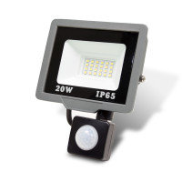 Купити Прожектор світлодіодний ONE LED ultra (ZY-TH18-20-S ) 20 Вт з датчиком руху (розпродаж 766). Системи безпеки для дому та офісу. Магазин RG-Group. Системи відеонагляду та охоронні сигналізації. Продаж та послуги встановлення