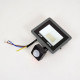 Купити Прожектор світлодіодний ONE LED ultra (ZY-TH18-20-S ) 20 Вт з датчиком руху (розпродаж 766). Системи безпеки для дому та офісу. Магазин RG-Group. Системи відеонагляду та охоронні сигналізації. Продаж та послуги встановлення