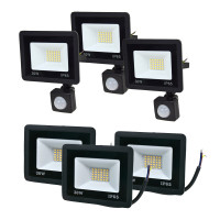 Купити Комплект 3+3 світлодіодних прожектори Lightwell 30W: 3 x LW-FL-B-30 и 3 x LW-FL-B-30-S з датчиком руху. Системи безпеки для дому та офісу. Магазин RG-Group. Системи відеонагляду та охоронні сигналізації. Продаж та послуги встановлення