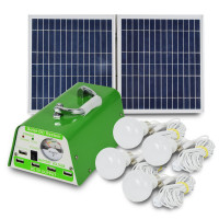 Купити Сонячна система освітлення Solar Technology YH1003B з блоком живлення 12 А-год для освітлення приміщень і зарядки гаджетів. Системи безпеки для дому та офісу. Магазин RG-Group. Системи відеонагляду та охоронні сигналізації. Продаж та послуги встановлення