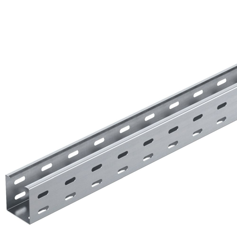 Купити Лоток перфорований для кабеля OBO Bettermann 60x50x3050 (3м) 6047600. Системи безпеки для дому та офісу. Магазин RG-Group. Системи відеонагляду та охоронні сигналізації. Продаж та послуги встановлення