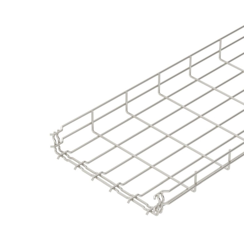 Купити Лоток дротяний для кабелю OBO Bettermann GRM 55x300x3050 (3м) 6001448. Системи безпеки для дому та офісу. Магазин RG-Group. Системи відеонагляду та охоронні сигналізації. Продаж та послуги встановлення