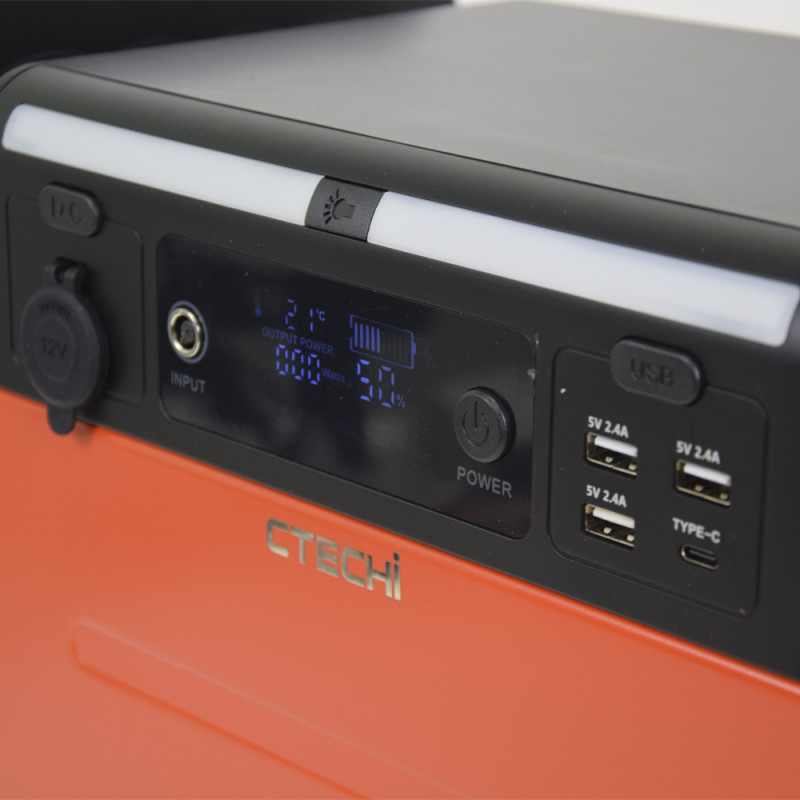 Зарядна станція CTECHi GT1500 потужністю 1500W/1210Wh