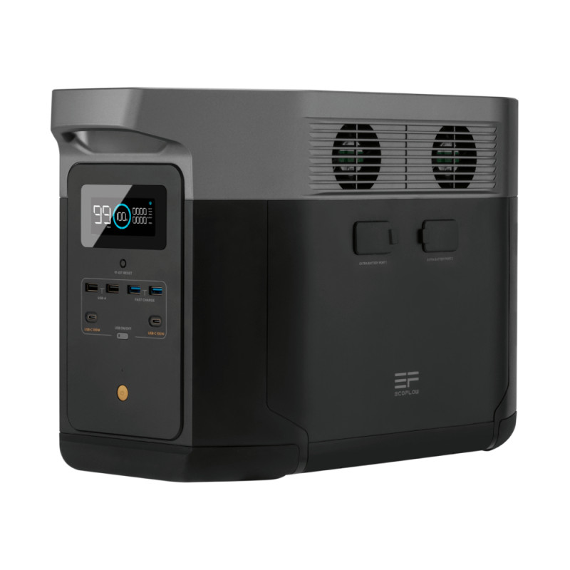 Комплект EcoFlow DELTA Max(1600) + 220W Solar Panel зарядна станція та сонячна панель