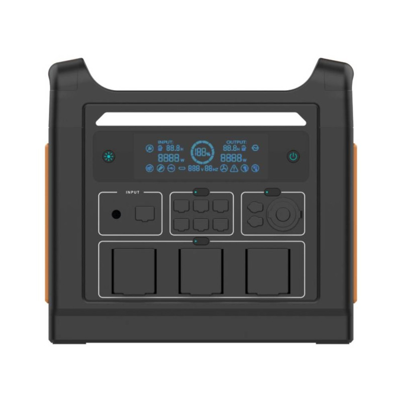 Купити Багатофункціональна портативна зарядна станція Logicpower LP CHARGER i1000 (1000W, 1152Wh). Системи безпеки для дому та офісу. Магазин RG-Group. Системи відеонагляду та охоронні сигналізації. Продаж та послуги встановлення