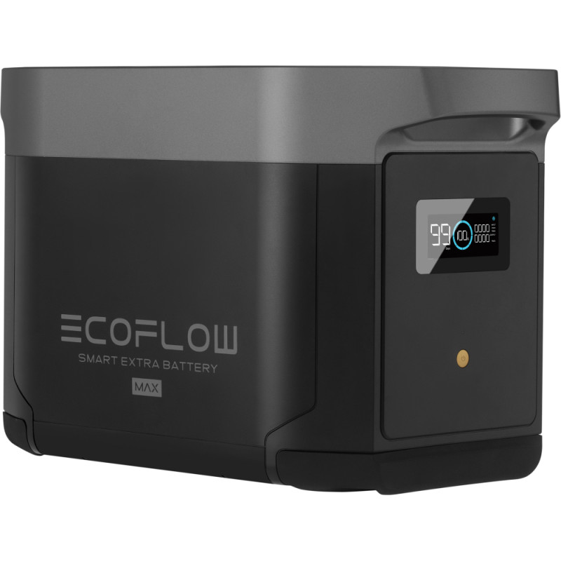 Комплект EcoFlow DELTA Max(2000) + DELTA Max Extra Battery зарядна станція та додаткова батарея