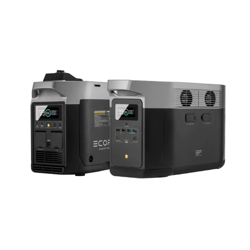 Купити Комплект EcoFlow DELTA Max(2000) + Smart Generator зарядна станція та бензиновий генератор. Системи безпеки для дому та офісу. Магазин RG-Group. Системи відеонагляду та охоронні сигналізації. Продаж та послуги встановлення