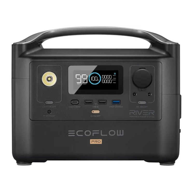Купити Зарядна станція EcoFlow RIVER PRO. Системи безпеки для дому та офісу. Магазин RG-Group. Системи відеонагляду та охоронні сигналізації. Продаж та послуги встановлення