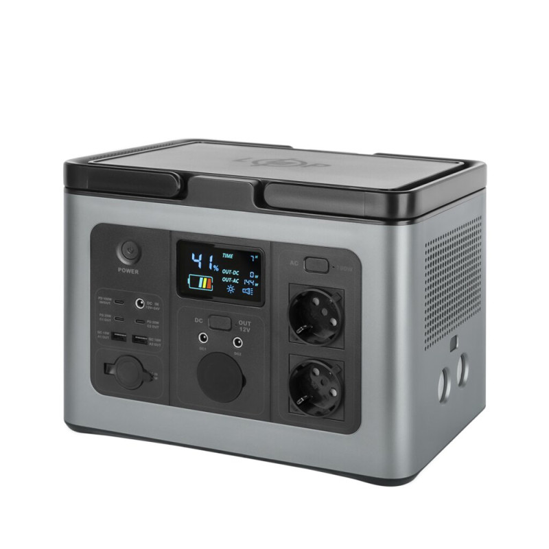 Багатофункціональна портативна зарядна станція Logicpower LP CHARGER MPPT 700 Pro (700W, 614Wh)