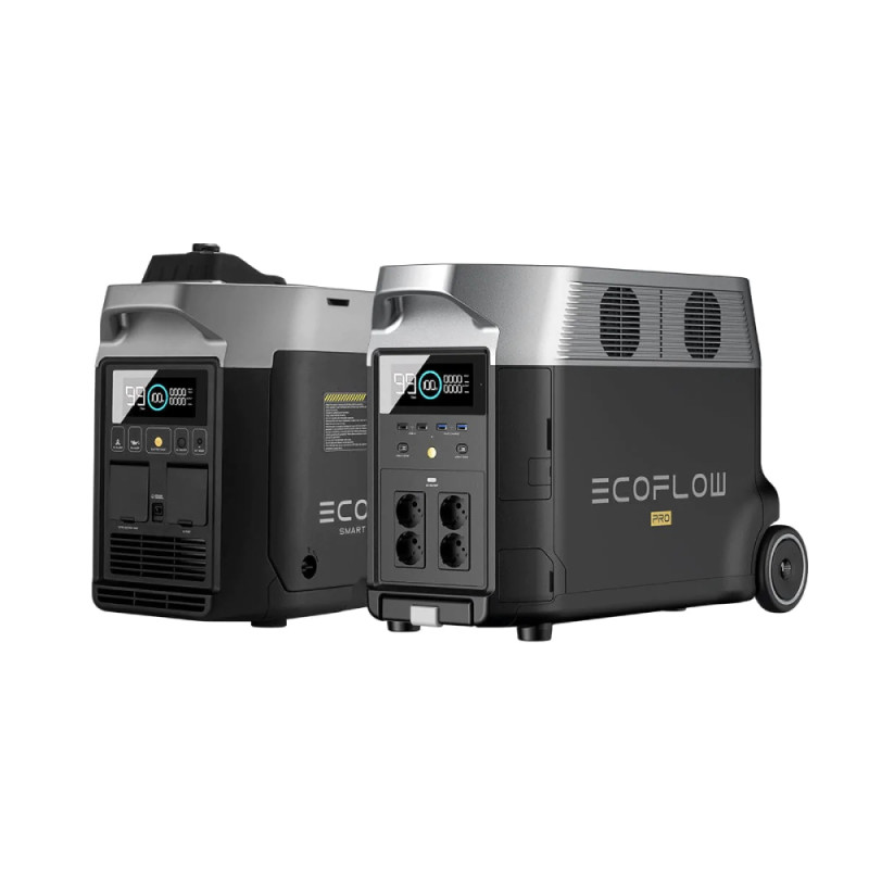 Купити Комплект EcoFlow DELTA Pro + Smart Generator зарядна станція та бензиновий генератор. Системи безпеки для дому та офісу. Магазин RG-Group. Системи відеонагляду та охоронні сигналізації. Продаж та послуги встановлення