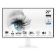 Купити Монітор 27" MSI PRO MP273W white. Системи безпеки для дому та офісу. Магазин RG-Group. Системи відеонагляду та охоронні сигналізації. Продаж та послуги встановлення