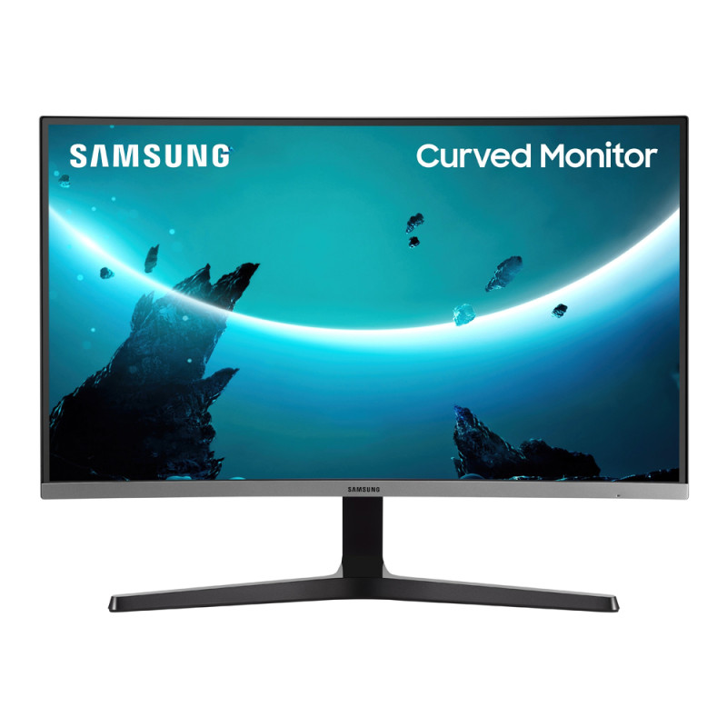 Купити Монітор 27" Samsung Curved C27R500 Dark Silver (LC27R500FHIXCI). Системи безпеки для дому та офісу. Магазин RG-Group. Системи відеонагляду та охоронні сигналізації. Продаж та послуги встановлення