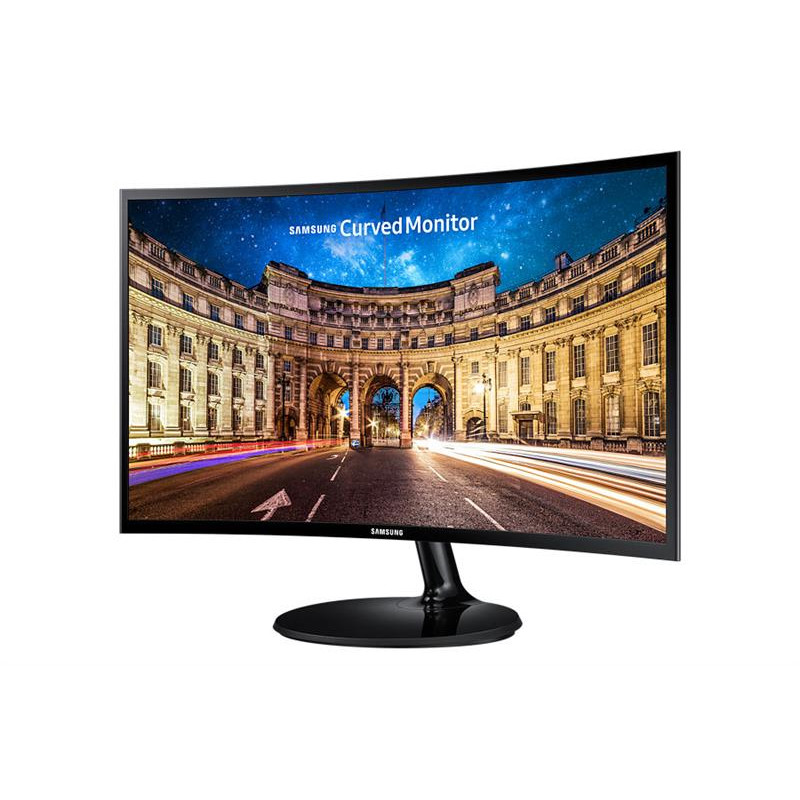 Купити Монітор CURVED LED LCD Samsung 23.5" C24F390F FHD 4ms, D-Sub, HDMI, VA, Headphone, Black, 178/178. Системи безпеки для дому та офісу. Магазин RG-Group. Системи відеонагляду та охоронні сигналізації. Продаж та послуги встановлення