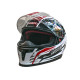 Купити Мотошолом інтеграл Beon B-503 SINGLE VISOR ANGLE TEAR SHINY WHITE/RED (глянець білий/червоний), розмір XL. Системи безпеки для дому та офісу. Магазин RG-Group. Системи відеонагляду та охоронні сигналізації. Продаж та послуги встановлення