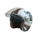 Купити Мотошолом відкритий Beon B-108A ABS SUPER SPORT SHINY CREAM/RED (глянець кремовий/червоний), розмір XXL. Системи безпеки для дому та офісу. Магазин RG-Group. Системи відеонагляду та охоронні сигналізації. Продаж та послуги встановлення