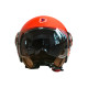 Купити Мотошолом відкритий Beon B-110B CIRCLE SHINY ORANGE/WHITE/BLUE (глянець помаранчевий/білий/синій), розмір L. Системи безпеки для дому та офісу. Магазин RG-Group. Системи відеонагляду та охоронні сигналізації. Продаж та послуги встановлення