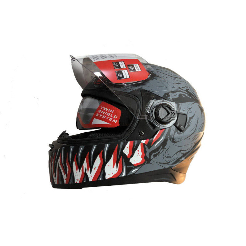 Купити Мотошолом інтеграл Eхdrive EX-09B Jaws Matt Black (розмір XL). Системи безпеки для дому та офісу. Магазин RG-Group. Системи відеонагляду та охоронні сигналізації. Продаж та послуги встановлення