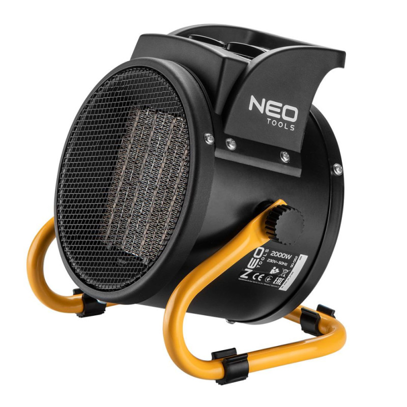 Купити Теплова гармата керамічна Neo Tools 90-062, 2 кВт. Системи безпеки для дому та офісу. Магазин RG-Group. Системи відеонагляду та охоронні сигналізації. Продаж та послуги встановлення