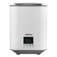 Купити Зволожувач повітря ARDESTO USH-H-26W до 25м² ультразвуковий з сенсорним управлінням і таймером, білий. Системи безпеки для дому та офісу. Магазин RG-Group. Системи відеонагляду та охоронні сигналізації. Продаж та послуги встановлення