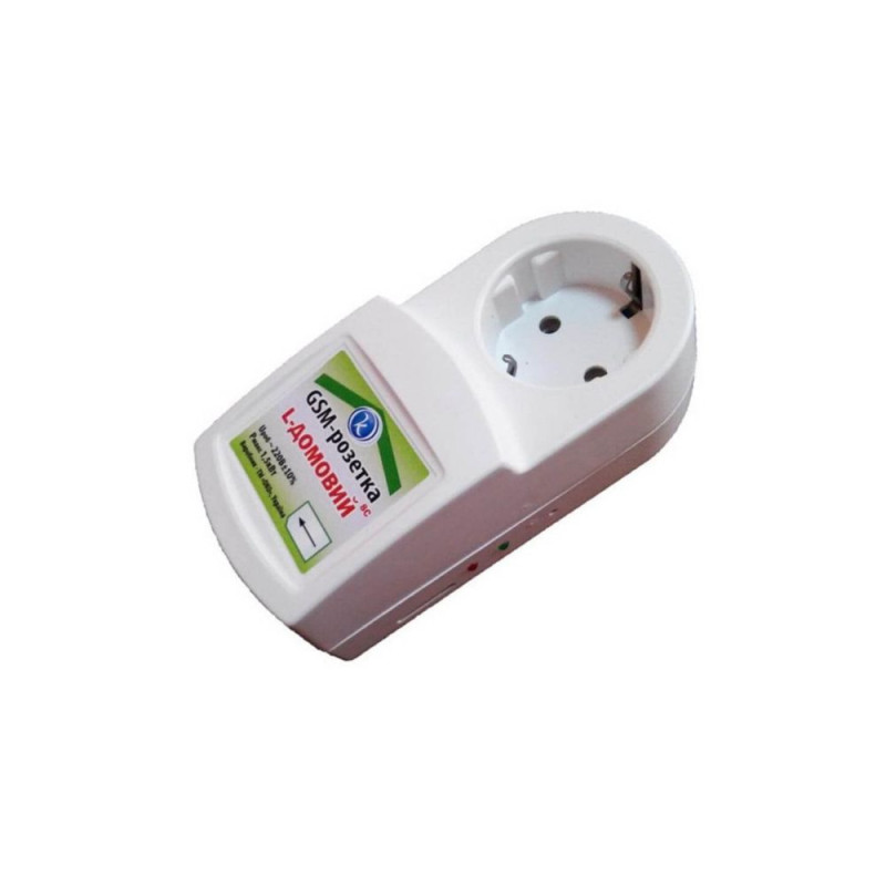 Купити GSM-розетка L-DOMOVOI-8С (L-ДОМОВИЙ-8С). Системи безпеки для дому та офісу. Магазин RG-Group. Системи відеонагляду та охоронні сигналізації. Продаж та послуги встановлення