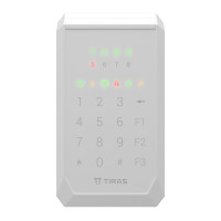Купити Клавіатура K-PAD8 (white). Системи безпеки для дому та офісу. Магазин RG-Group. Системи відеонагляду та охоронні сигналізації. Продаж та послуги встановлення