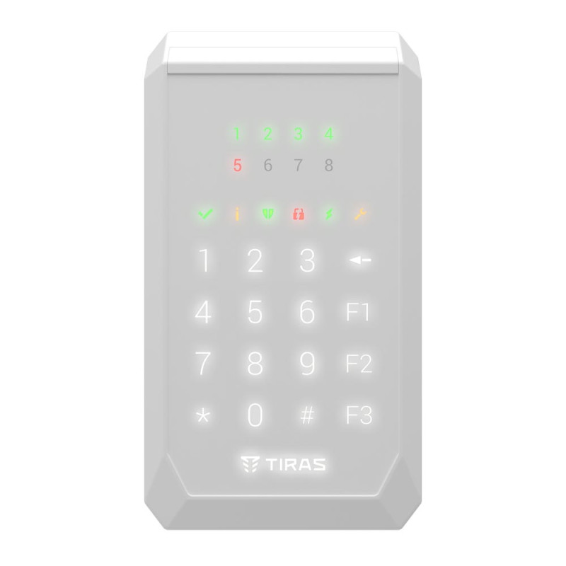 Клавіатура K-PAD8 (white)