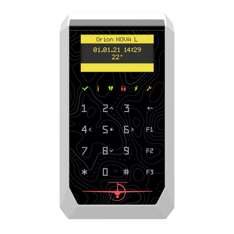 Купити Клавіатура K-PAD OLED+ (PE). Системи безпеки для дому та офісу. Магазин RG-Group. Системи відеонагляду та охоронні сигналізації. Продаж та послуги встановлення