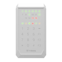 Купити Клавіатура K-PAD16+ (white). Системи безпеки для дому та офісу. Магазин RG-Group. Системи відеонагляду та охоронні сигналізації. Продаж та послуги встановлення