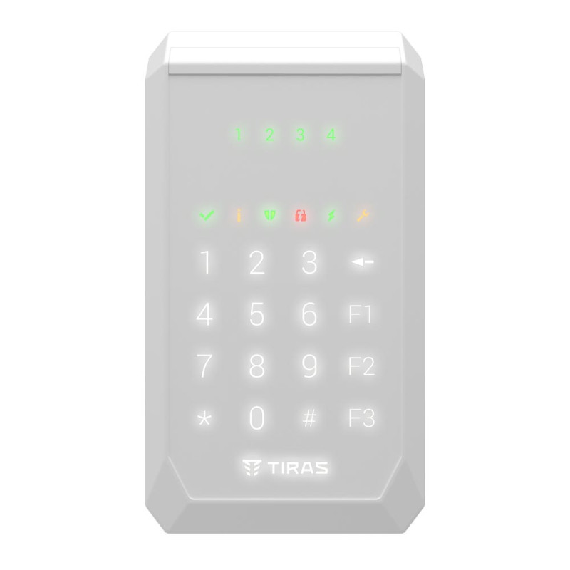 Клавіатура K-PAD4 (white)