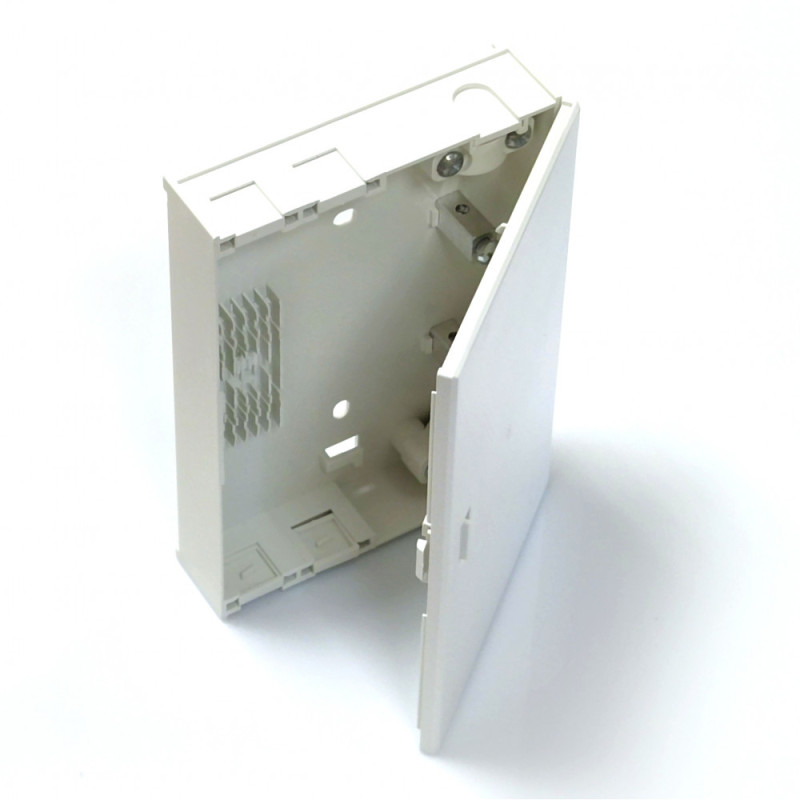 Абонентська розетка/бокс LW FTTH, для 4xSC simplex/ LC duplex прохідна