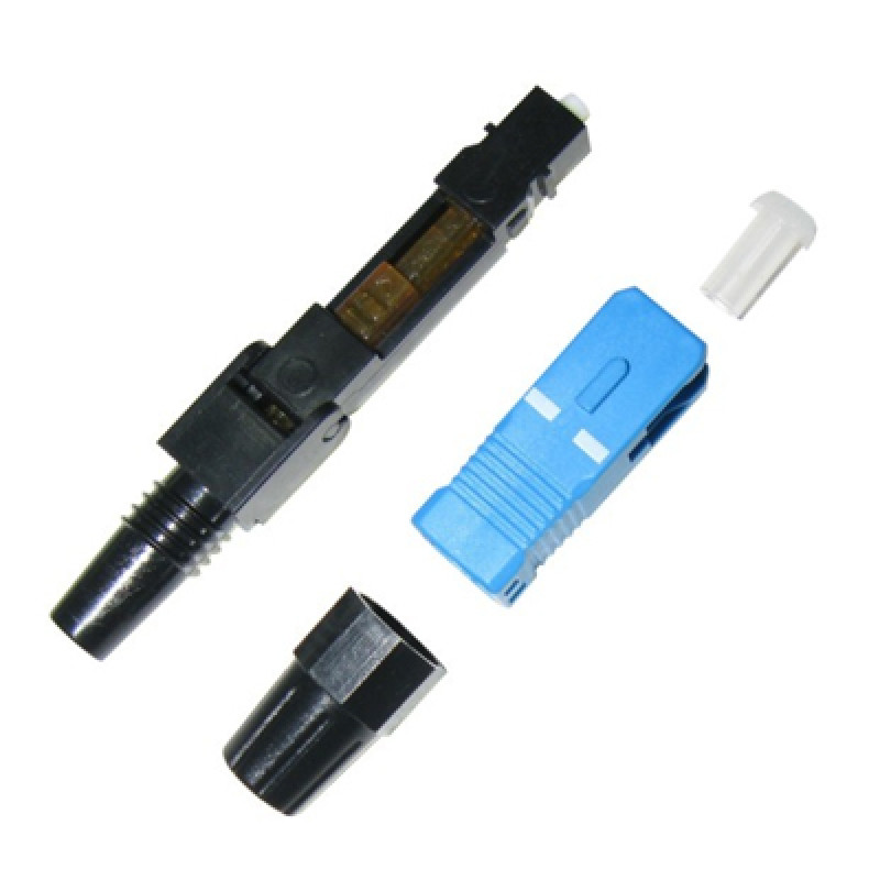 Купити Роз'єм Fast connector SC/UPC-FTTH-02 для швидкого монтажу на кабель з одномодовим оптичним волокном. Системи безпеки для дому та офісу. Магазин RG-Group. Системи відеонагляду та охоронні сигналізації. Продаж та послуги встановлення