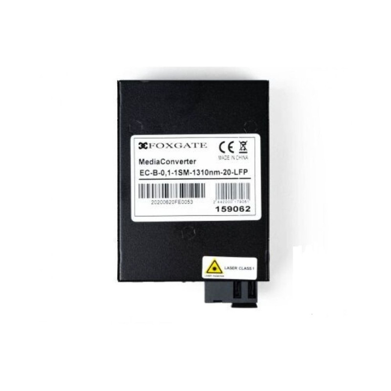 Медіаконвертер FoxGate EC-B-0,1-1SM-1550nm-20-LFP