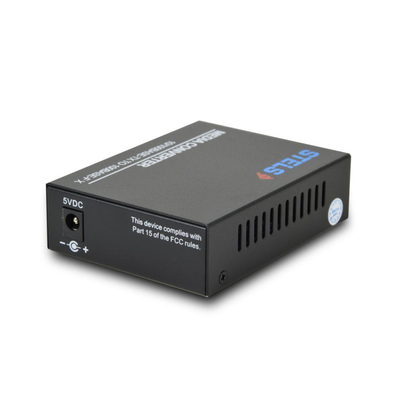 Медiаконвертер 100M 20км WDM SC, STELS-F110SB-20A-1310