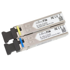 Купити Модуль SFP MikroTik S-3553LC20D пара. Системи безпеки для дому та офісу. Магазин RG-Group. Системи відеонагляду та охоронні сигналізації. Продаж та послуги встановлення