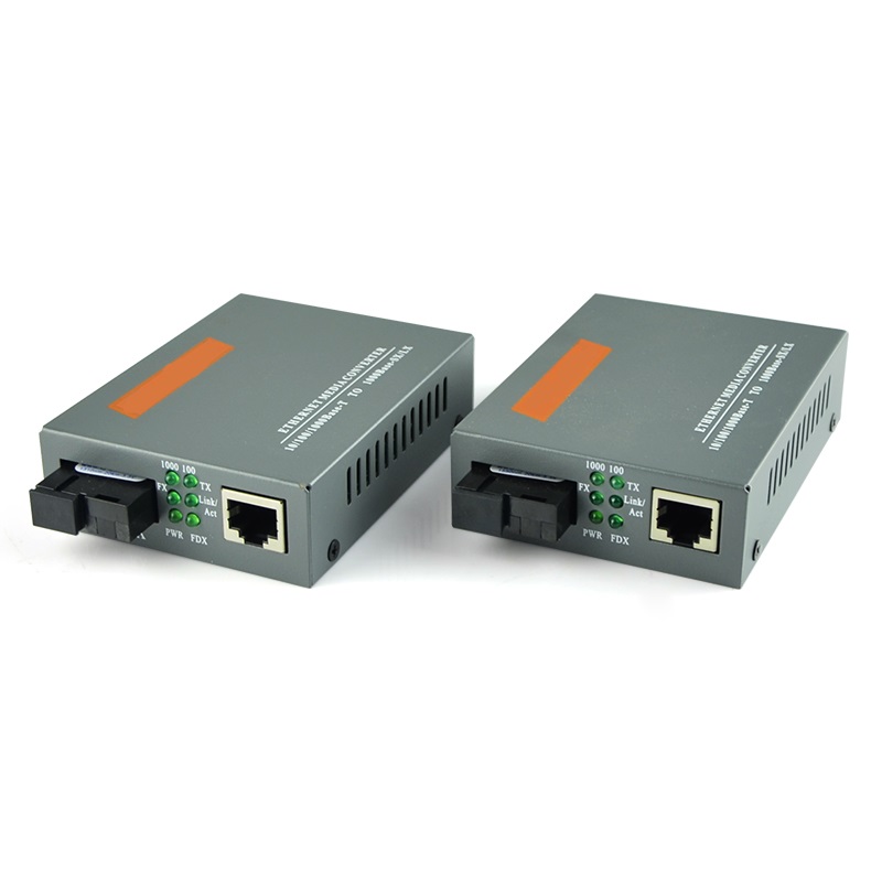 Купити Медіаконвертер Пара HTB-GS-03 A/B 10/100/1000Mb, 20км, SC Порт. Системи безпеки для дому та офісу. Магазин RG-Group. Системи відеонагляду та охоронні сигналізації. Продаж та послуги встановлення