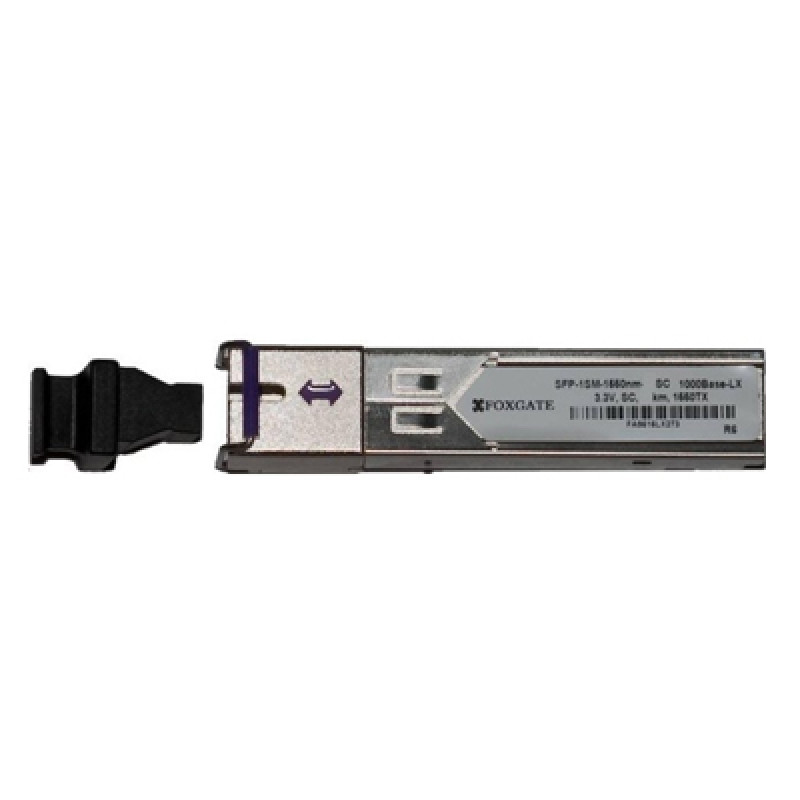 Купити Одноволоконного SFP 1Gbps WDM модуль FoxGate SFP-1SM-1550nm-3SC. Системи безпеки для дому та офісу. Магазин RG-Group. Системи відеонагляду та охоронні сигналізації. Продаж та послуги встановлення