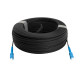 Купити Патчкорд оптичний зовнішній SC/UPC-SC/UPC 300м (кабель круглий). Системи безпеки для дому та офісу. Магазин RG-Group. Системи відеонагляду та охоронні сигналізації. Продаж та послуги встановлення