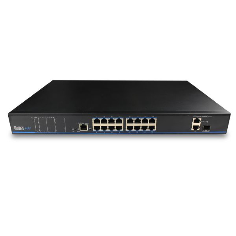 Купити Некерований POE-комутатор UTP1-SW16-TP300. Системи безпеки для дому та офісу. Магазин RG-Group. Системи відеонагляду та охоронні сигналізації. Продаж та послуги встановлення