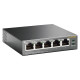 Купити PoE-комутатор TP-Link TL-SG1005P 5-портовий з 4 PoE+ портами некерований. Системи безпеки для дому та офісу. Магазин RG-Group. Системи відеонагляду та охоронні сигналізації. Продаж та послуги встановлення