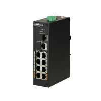 Купити Некерований POE-комутатор Dahua PFS3110-8ET-96. Системи безпеки для дому та офісу. Магазин RG-Group. Системи відеонагляду та охоронні сигналізації. Продаж та послуги встановлення