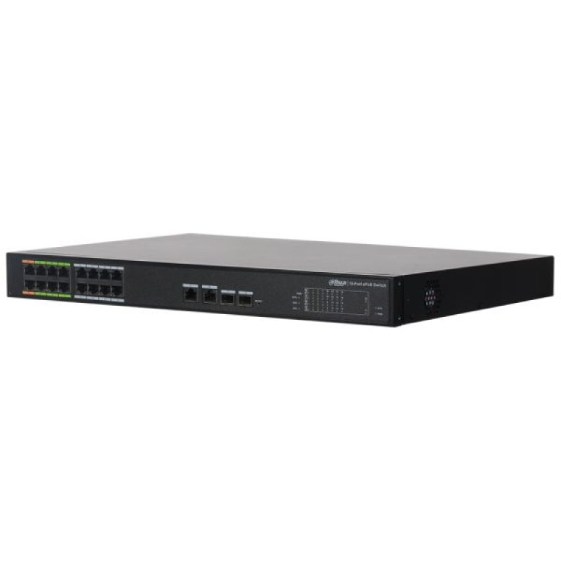 Купити Керований POE-комутатор LR2218-16ET-240. Системи безпеки для дому та офісу. Магазин RG-Group. Системи відеонагляду та охоронні сигналізації. Продаж та послуги встановлення
