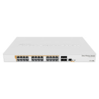 Купити PoE-комутатор MikroTik CRS328-24P-4S+RM 28-портовий керований гігабітний. Системи безпеки для дому та офісу. Магазин RG-Group. Системи відеонагляду та охоронні сигналізації. Продаж та послуги встановлення