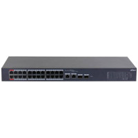 Купити Керований 26-портовый PoE комутатор Dahua DH-CS4226-24ET-375 з 24 портами PoE. Системи безпеки для дому та офісу. Магазин RG-Group. Системи відеонагляду та охоронні сигналізації. Продаж та послуги встановлення