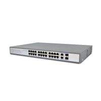 Купити Комутатор PoE-10026-24P-4S. Системи безпеки для дому та офісу. Магазин RG-Group. Системи відеонагляду та охоронні сигналізації. Продаж та послуги встановлення