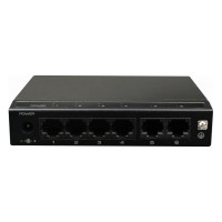 Купити Некерований PoE-комутатор Utepo SF6P-HM з 4 портами PoE. Системи безпеки для дому та офісу. Магазин RG-Group. Системи відеонагляду та охоронні сигналізації. Продаж та послуги встановлення